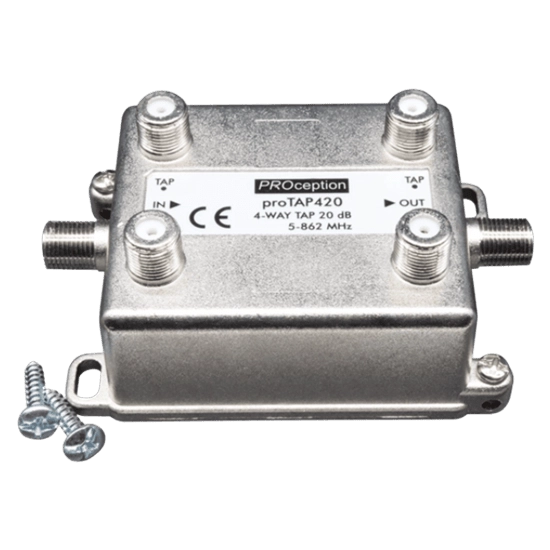 4-Way Tap, 20 dB