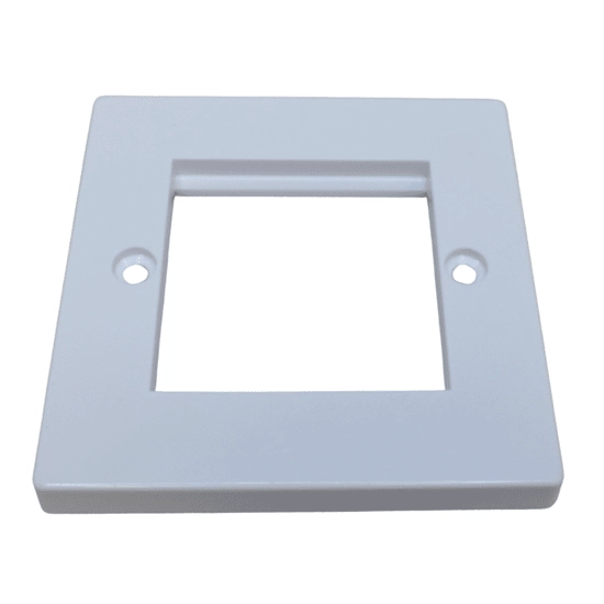 Axiom Modular Faceplate 2 Gang Single Plate