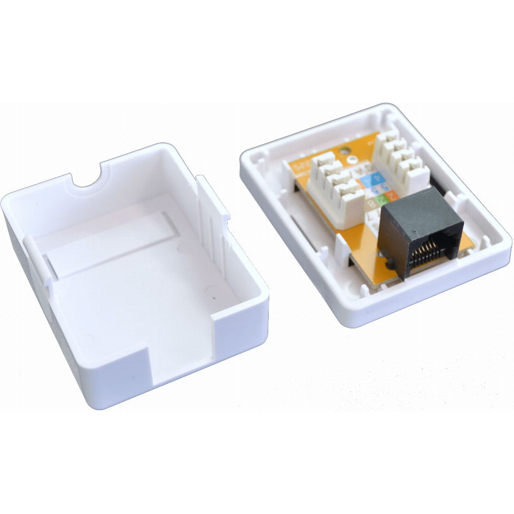 Single CAT6 RJ45 to Krone Coupler for SMB | Blake UK - Blake UK