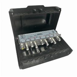 2-Way External Masthead Splitter/Combiner, Triple Filtered 8-Way