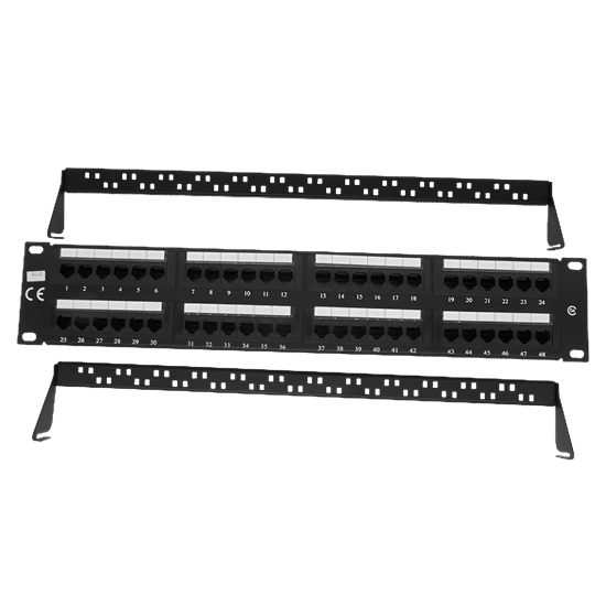 Blake 48-Port 2U CAT6 UTP Patch Panel