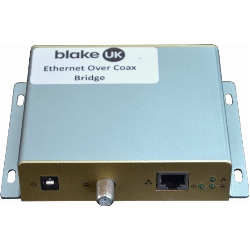 Ethernet Over Coax Bridge Pair Single