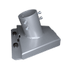 Starlink® Gen 3 Metal Pole Mount Bracket Adapter – Dual-Coated Steel 20° for 1.5 inch and 2 inch Pole