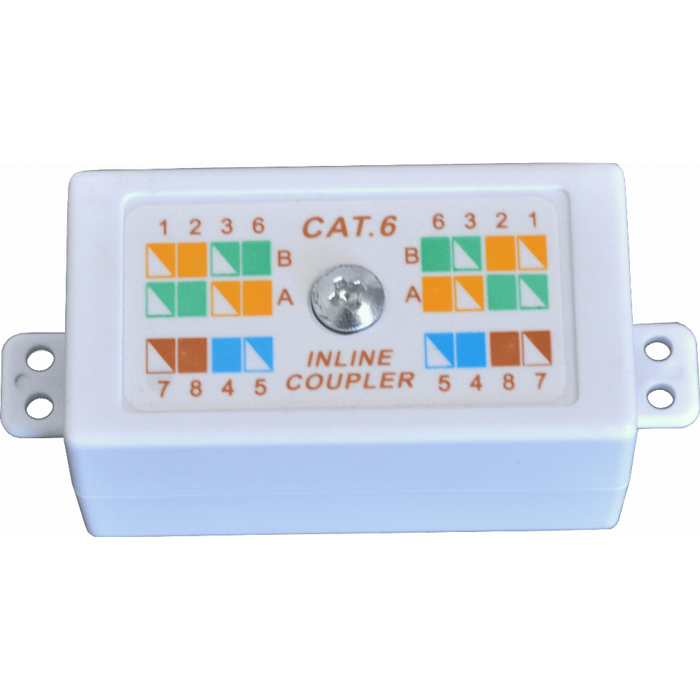 CAT6 Inline Krone Punch Down Coupler Internal Use Blake UK Blake UK