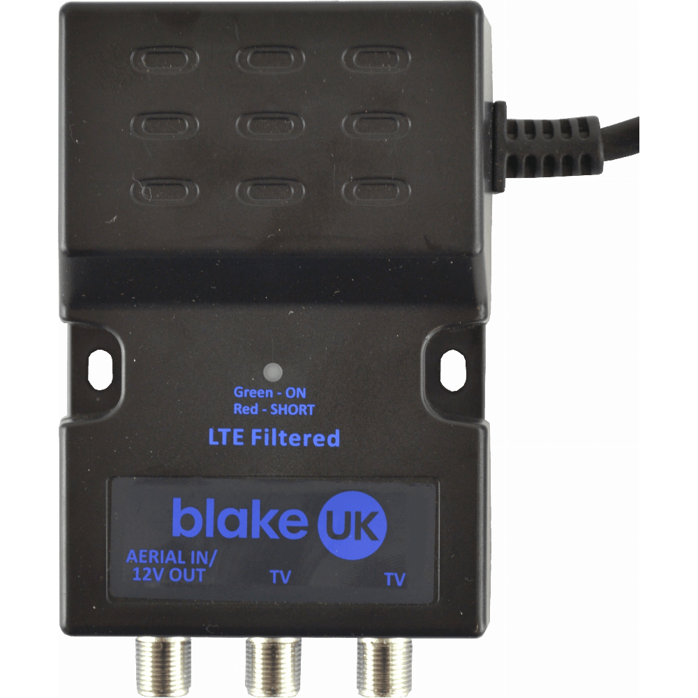 2 Way FType Inline Power Supply 5G Protection Blake UK Blake UK