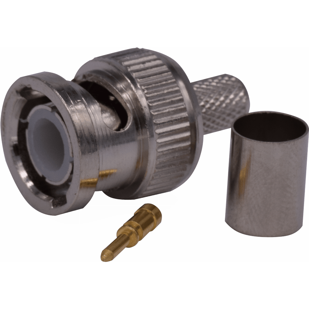 BNC Male Crimp On Connector (Box of 50) PROception Blake UK