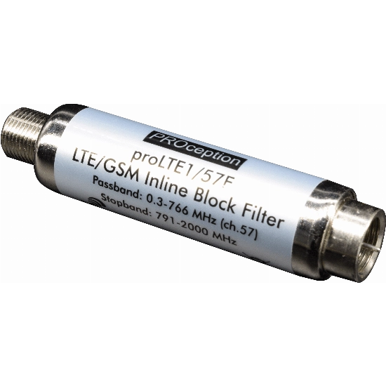 LTE Inline Block Filter for TV Interference | PROception - Blake UK