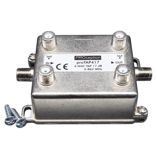 4-Way Spur, 8 dB; Internally Terminated