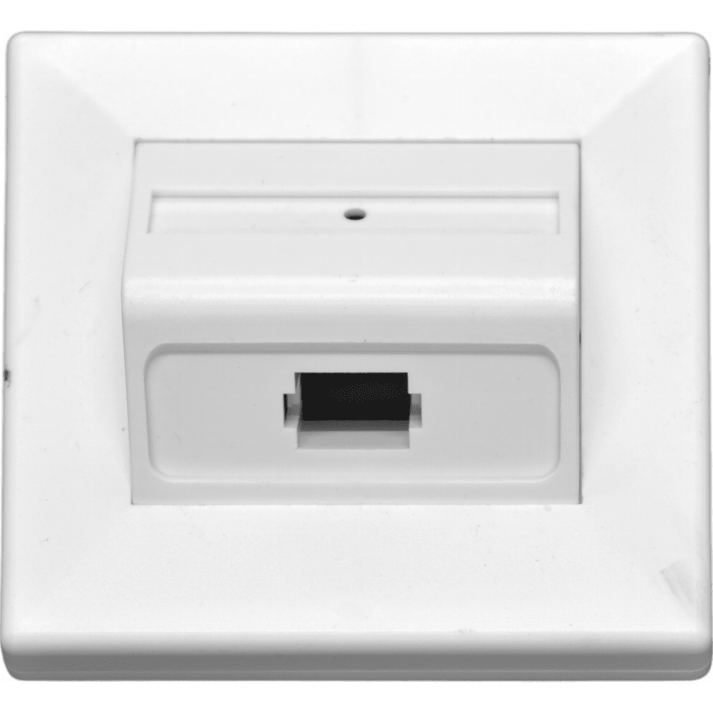 1 Way Fibre Optic Wall Outlet Box Plate Blake UK Blake UK