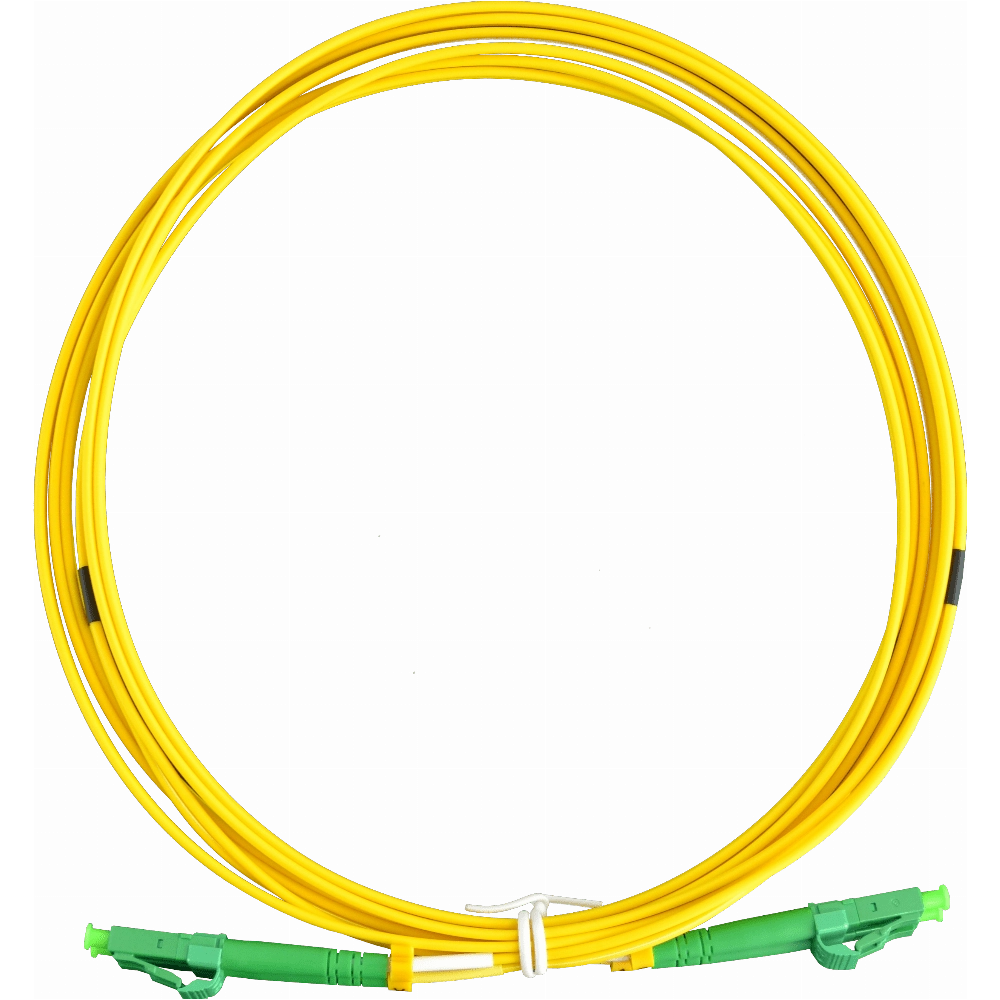 3m LC/APC Simplex Fibre Optic Patch Lead | Blake UK - Blake UK