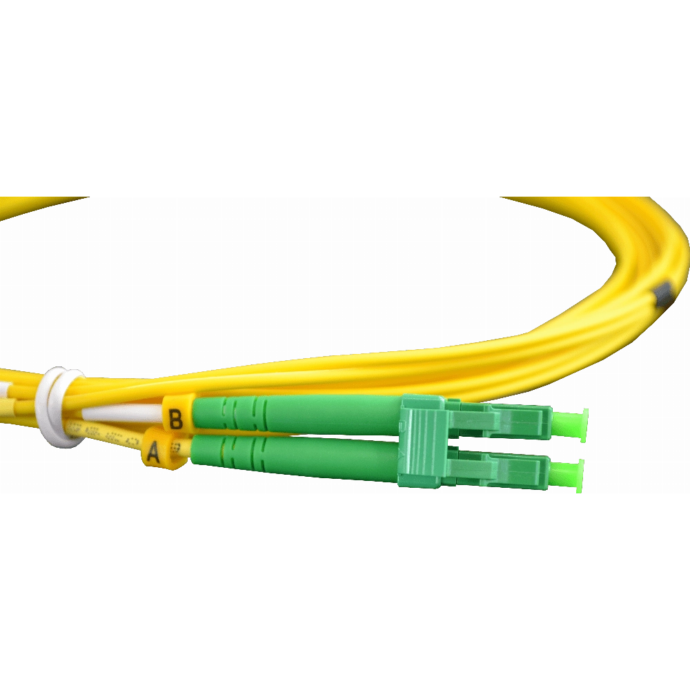 3m LC/APC Simplex Fibre Optic Patch Lead | Blake UK - Blake UK