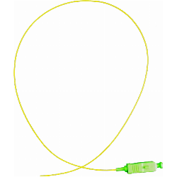 2m x12 Fibre Pigtail Simplex SC/APC, 0.9mm G657A1 Single Mode 1 metre