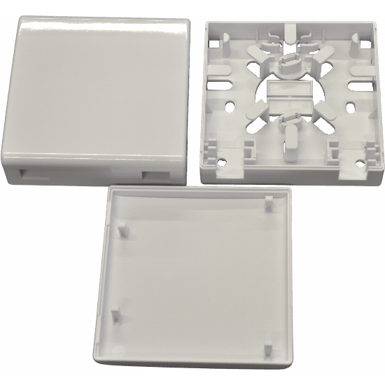 2 Way Fibre Optical Wall Pattress Box Blake UK Blake UK