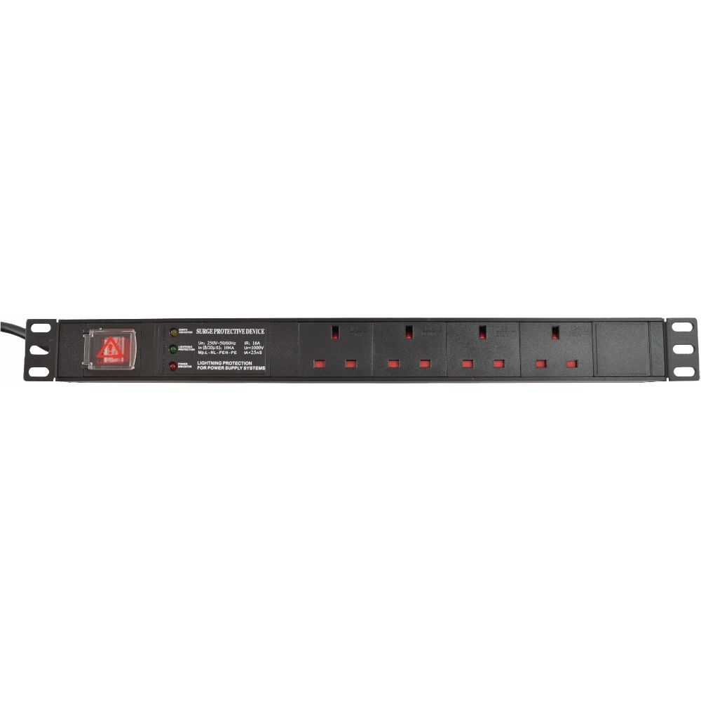 4 Way Power Distribution Unit for Network Cabinet | Blake UK - Blake UK