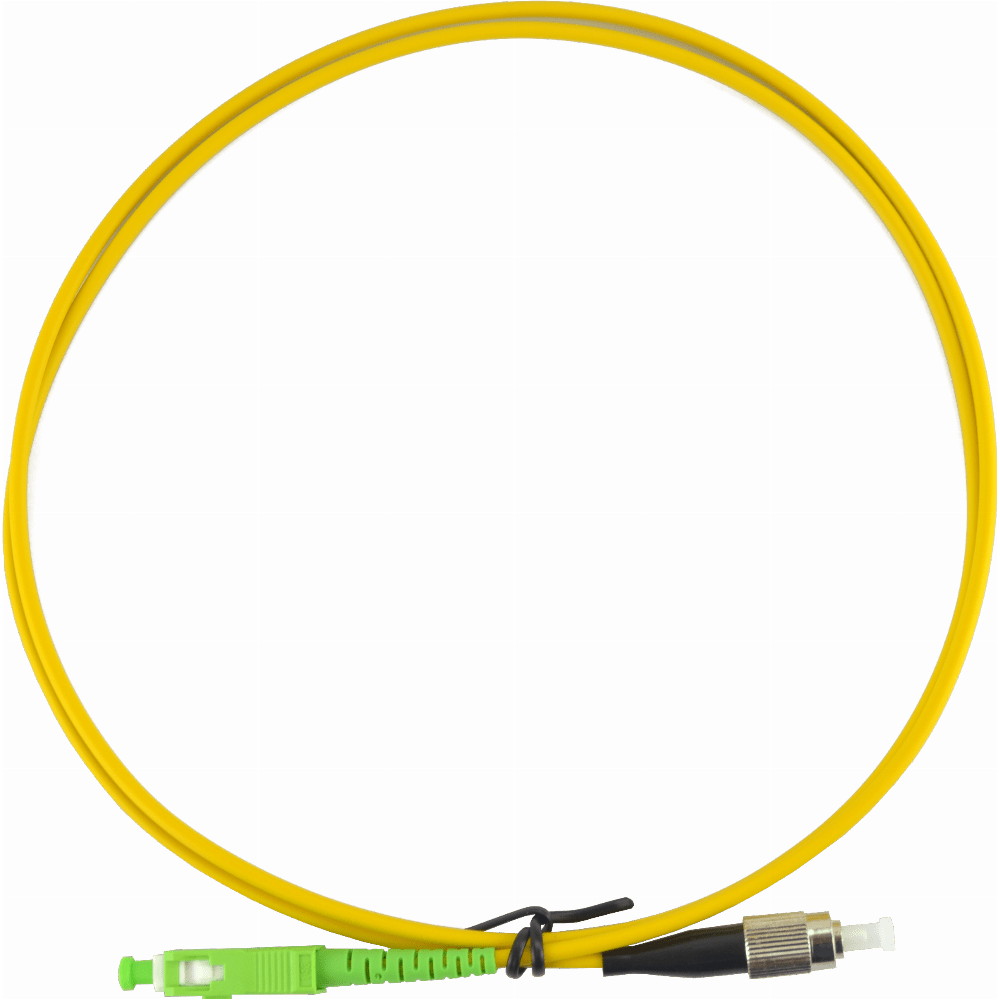 1m Simplex Fibre Optic Lead FC/UPC to SC/APC 3mm | Blake UK - Blake UK